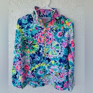 NEW! Lilly Pulitzer Popover half-zip jacket—size Medium